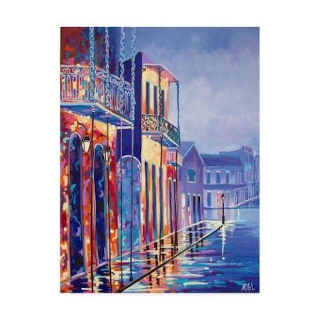 Adel 'Toulouse And Bourbon St' Canvas Art,35x47